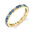 Royal Eternity - 14K Yellow Gold Alexandrite Ring