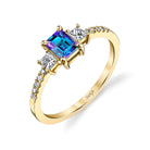 Natural Bliss - 14K Yellow Gold Alexandrite Ring