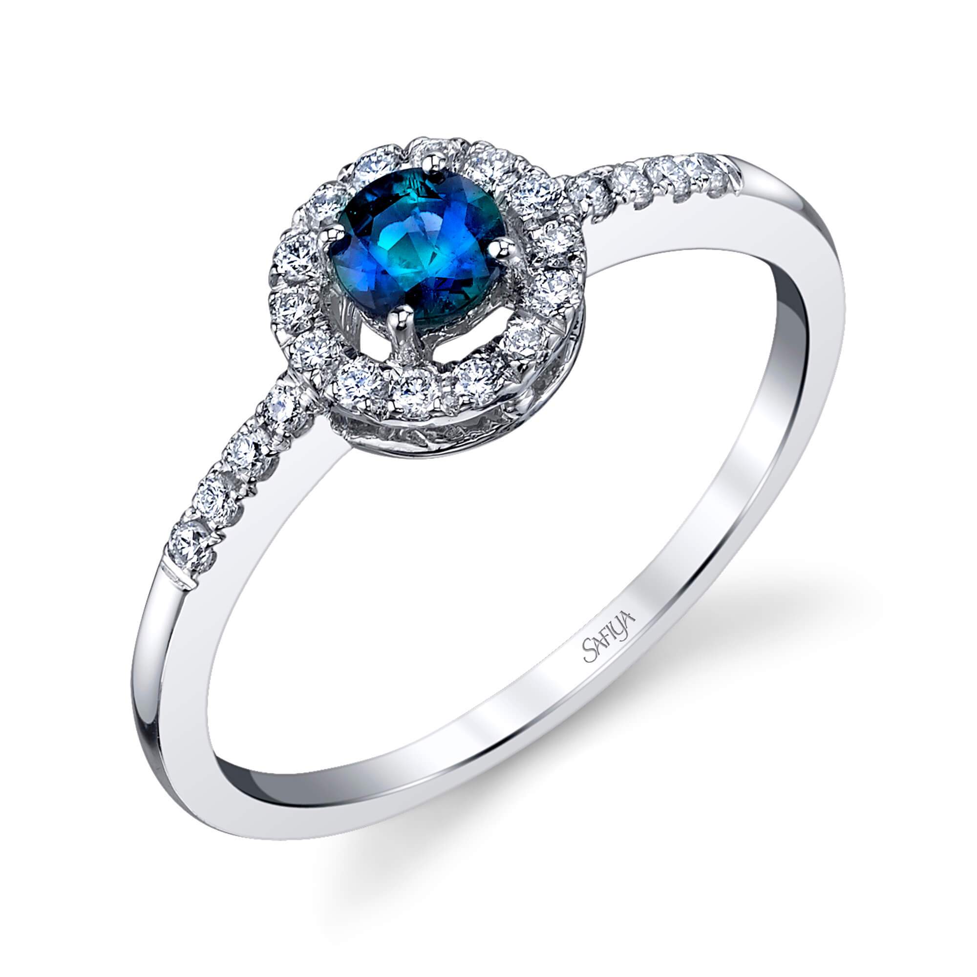 Third Eye - 14K White Gold Alexandrite Ring