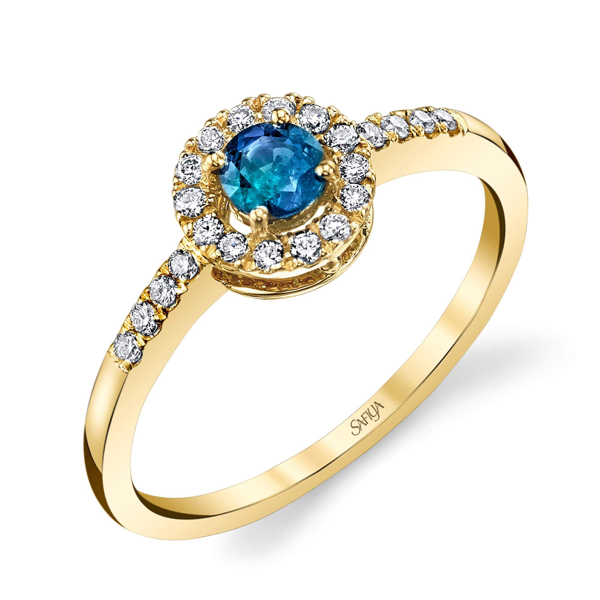 Third Eye - 14K Yellow Gold Alexandrite Ring