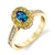 True Galaxy - 14K Yellow Gold Alexandrite Ring