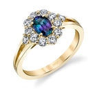 Love Letter - 14K Yellow Gold Alexandrite Ring