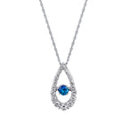 The Performer - 14K White Gold Alexandrite Pendant