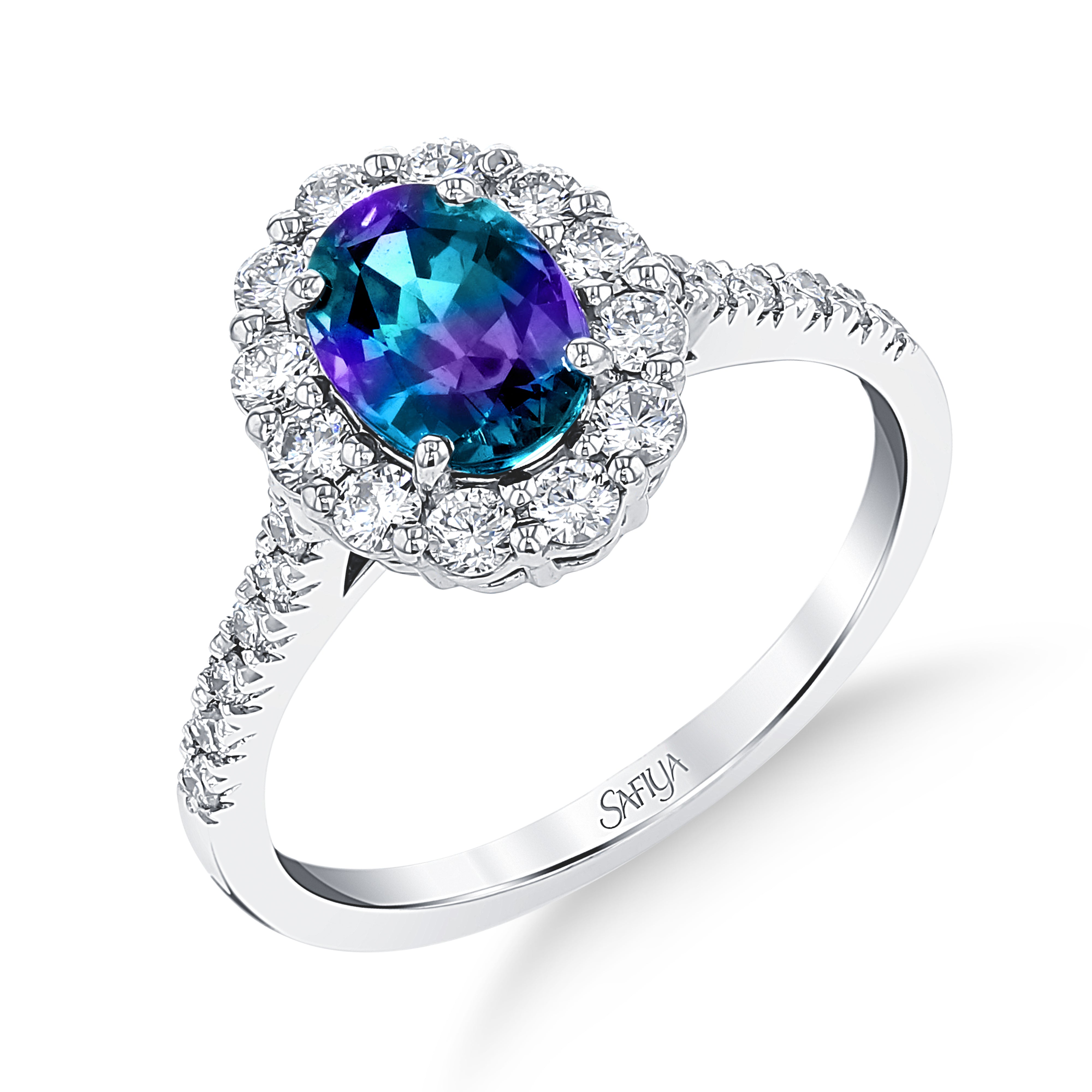 Royalty - Platinum Alexandrite Ring